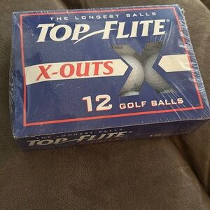 Top Flite X-Outs 12 Golf Balls NWT Sealed